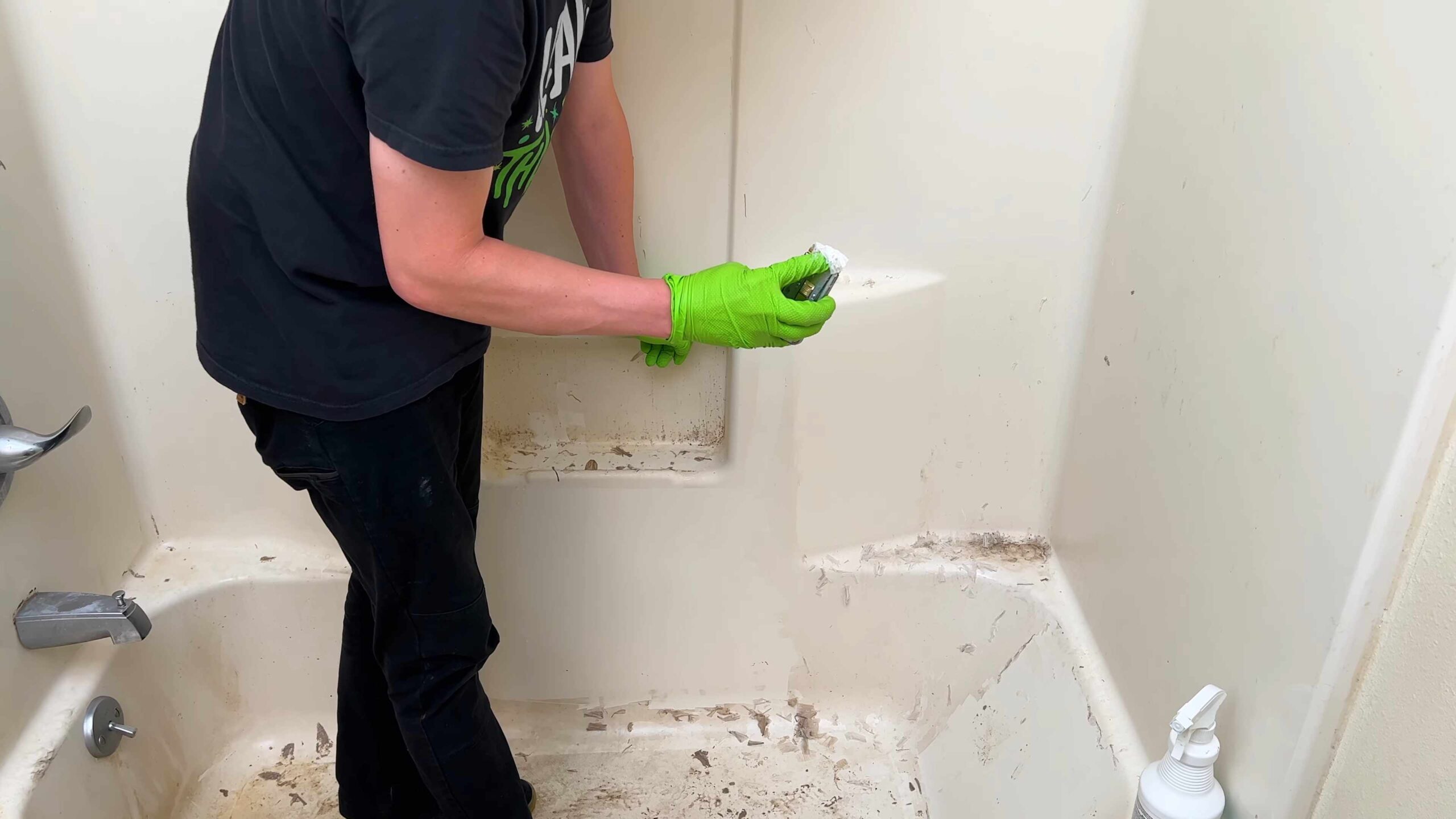 Dusche richtig reinigen