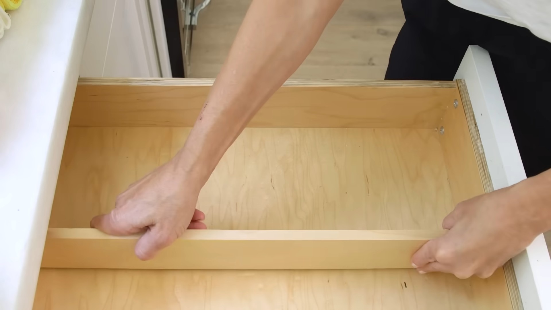 Küchenschubladen DIY Organizer