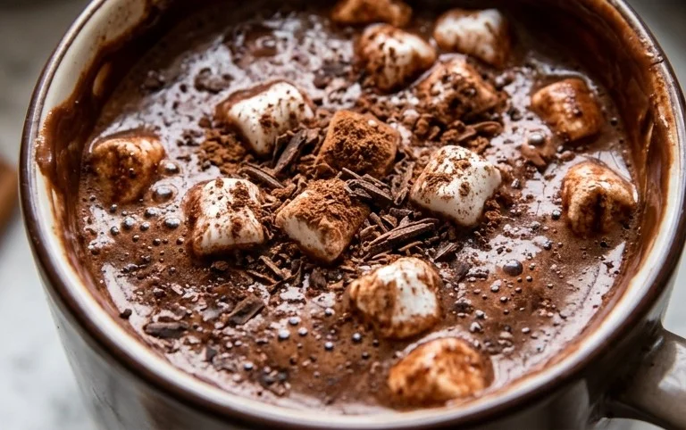 The Best Ever Crockpot Hot Chocolate