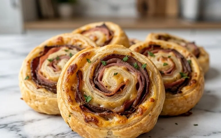 Rouleaux Jambon Bœuf Fromage : Recette Facile